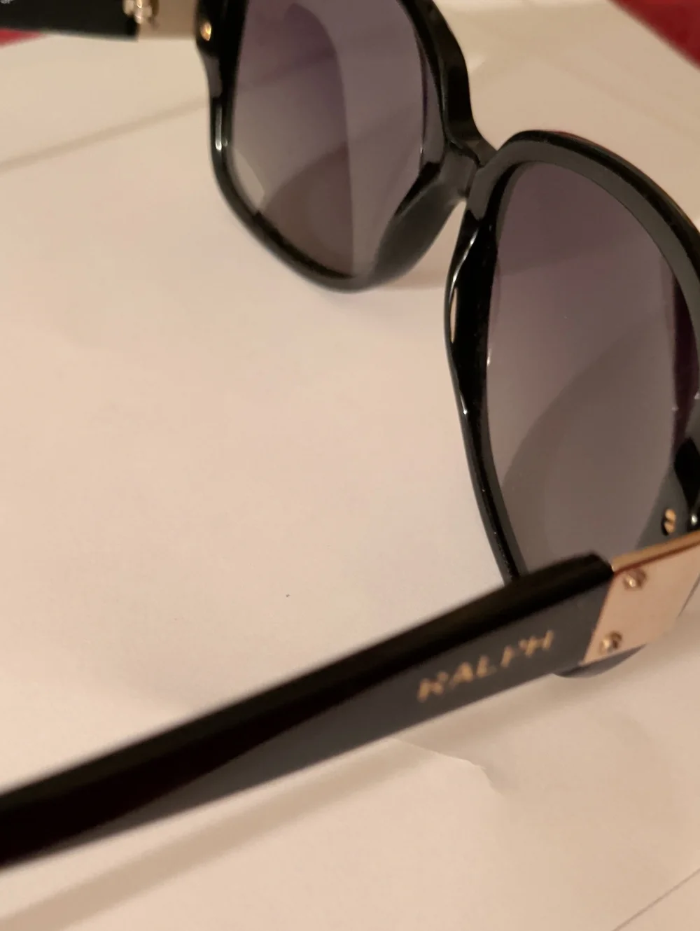 Ralph Lauren Polarized Black Framed Sunglasses